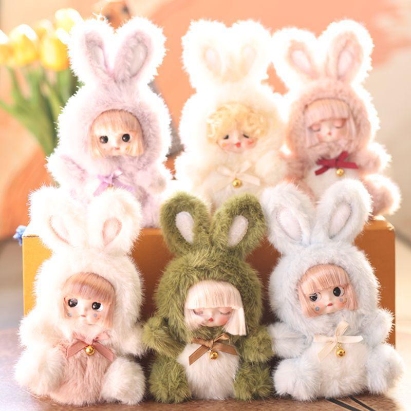 Plush Animal Keychain With Soft Crystal Plush For Kids And Adults