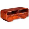 Coffee Table In Solid Sesham Wood - VIDAXL - 90 X 40 X 35 Cm - Brown - Contemporary - Design