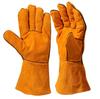 Schweißhandschuhe Hitzebeständige/Feuerfeste Handschuhe Langlebige Lederhandschuhe für BBQ, Ofen