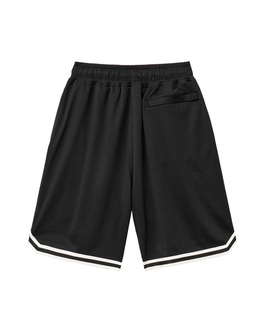 PHYPS MOTORCYCLE Lip Mesh Jersey Shorts Black