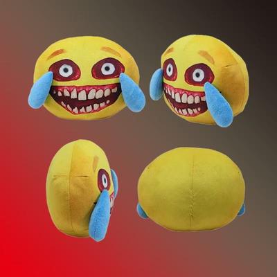 New REPO Game Accessories Cute Email Person Crying, Smiling Face Terrifying Plush Toy Doll Holiday Gift