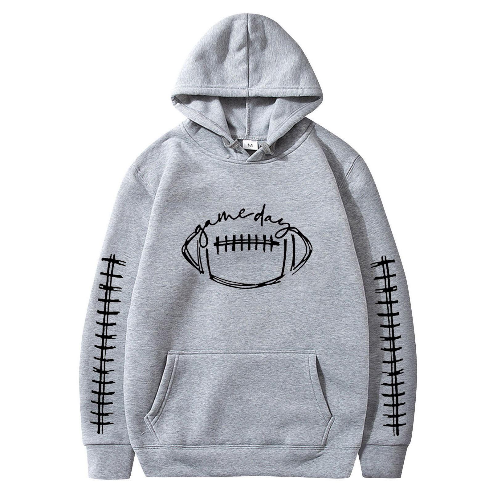 Женская однотонная толстовка с капюшоном и длинным рукавом с принтом M белый — фото 4