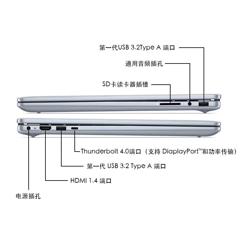 Dell 16-inch Thin & Light Multi-Purpose Laptop (CN version)