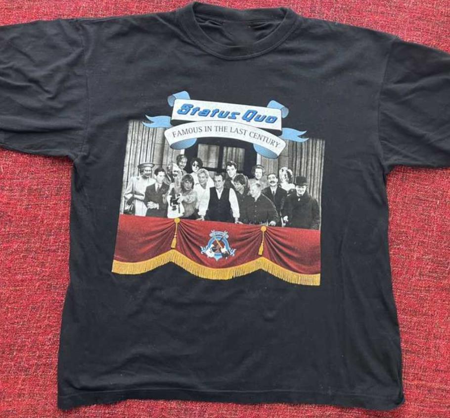 Band Vintage Status Quo  Cotton Adult Full Size DI1145 Unisex T-Shirt M