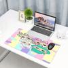 Labubu Print Mouse Pad, Anti‑Slip Desktop keyboard Mat, for PC Laptop Gaming Working Daily Use, Cool Festival Surprise Gift