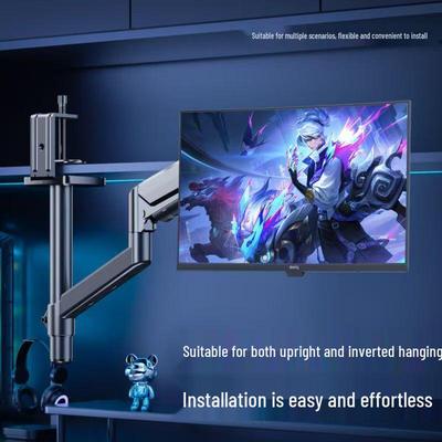 AOC-Compatible Adjustable Monitor Stand with Rotatable Arm