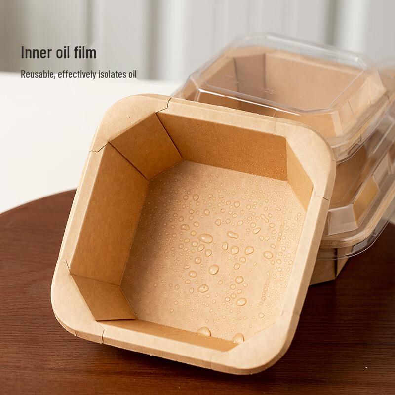 Jingzhou Disposable Kraft Paper Meal Box