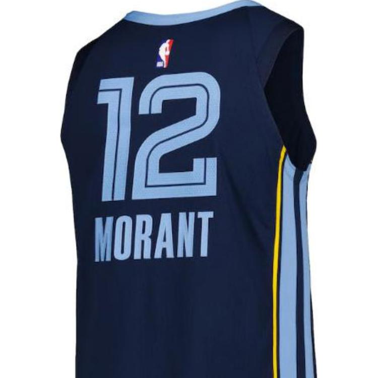 Nike Split Color Brand Logo Print V-Neck Basketball Jersey AU Player Edition Men Tops Blue CW3449-419