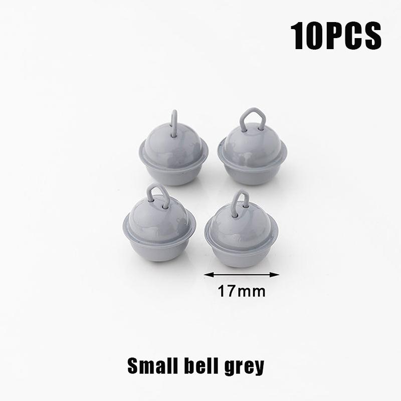10 szt. 22 mm Kolorowe Malowane Dzwonki Jingle Metalowe Okrągłe Mini Dzwoneczki Ozdoby Dekoracje Wisiorki na Boże Narodzenie Rękodzieło DIY