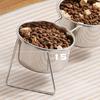 Fall-Resistant Neck Protector Bowl with Stand High Foot Dog Feeder  Daily Feeding