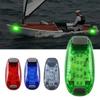 Waterproof Safety Light Clip On Blue/Red/Green Cycling Lamp Navigation LED Lights Marine Boat