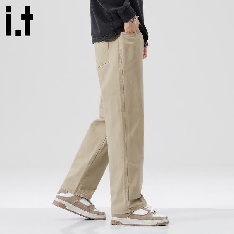 

CHOCOOLATEit Men s Loose Fit Straight-Leg Casual Pants 3XL