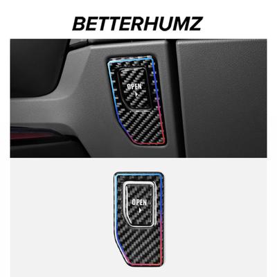 For BMW X3 G45 G48 2025- Carbon Fiber Dashboard Glove Box Switch Panel Trim Decor Sticker Car Interior Tuning Accessories