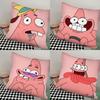 Cartoon SpongeBob SquarePants Patrick Star Pillow Case Fashion Square Pillowcase Bedroom Sofa Room Leisure Cushion Cover