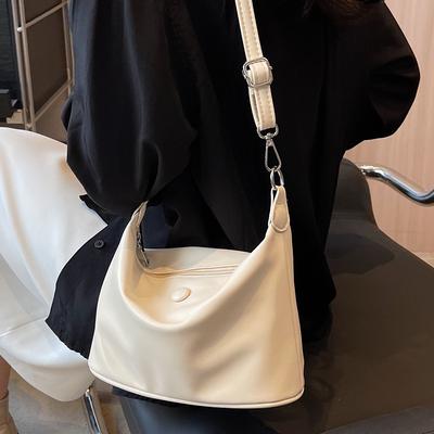 Bonbonfarbene modische Umhängetasche 2025 neue Tasche Damen Frühling und Sommer Nische kleine Tasche PU einfache Messenger Bag Tide