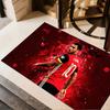 Belgian Football Star Floor Mat Design for Outdoor Living Rooms Hallway Balcony Anti-slip Rug Office home decor Gift for Festivals