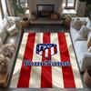 Atletico Madrid Customizable Name Carpet Design for Playrooms Dining Room Kitchen Study room Antislip Carpet Anime Office Decor Spiritual Gift