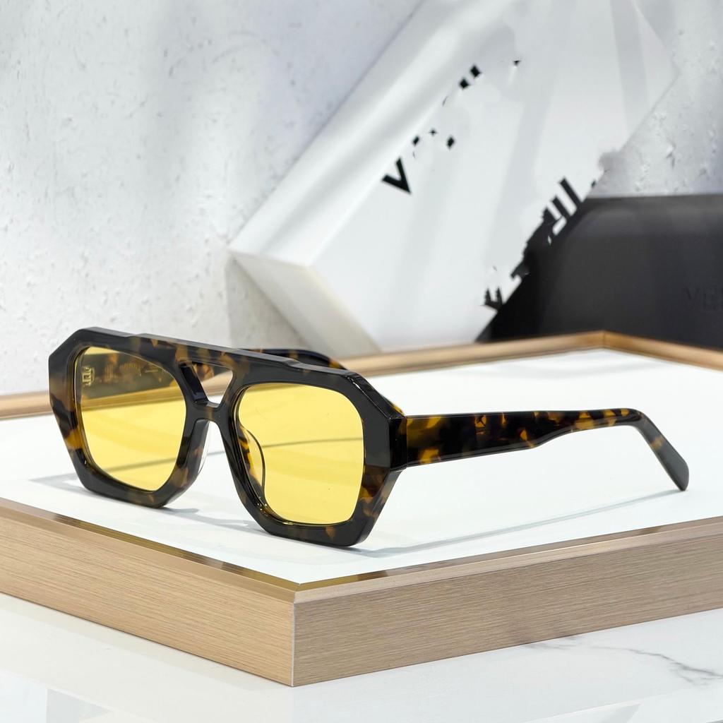 RIVER Fashion Handmade Square Sunglasses - Trendy Sun Protection for Men & Women