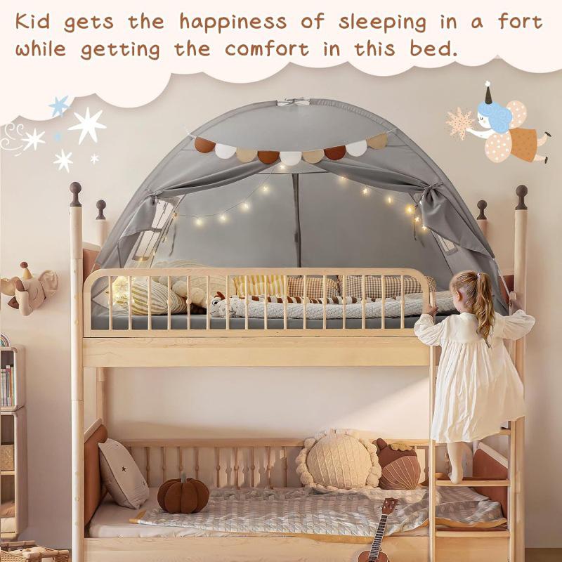 Children's Indoor Princess Castle Tent - Portable, Breathable Playhouse for Babies.