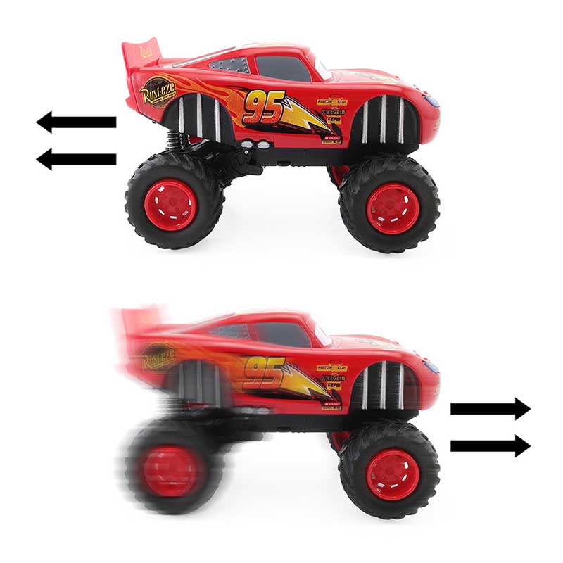 Pixar Cars 3 Big Wheels Lightning Mcqueen Black Storm Jackson Mater Cruz Metal Diecast Model Toys Car Birthday Gift