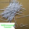 Eco-Friendly Iron Wire Cable Ties: Galvanized PVC Coated Binding Straps for USB and Data Cables