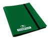 Album Portfolio A5 Flexxfolio - Ultimate Guard - Green - 20 Pages - Black-backed Sleeves - Flexible