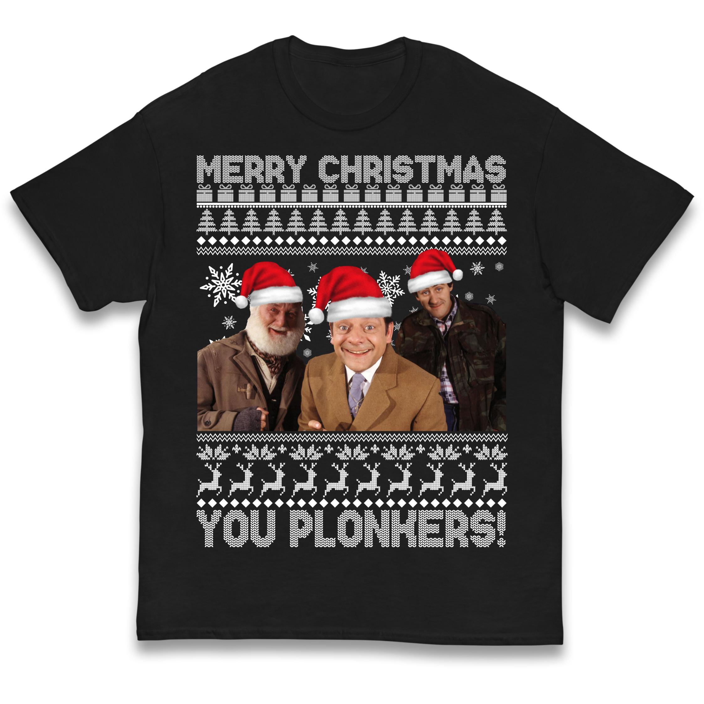 Only Fools & Horses Merry Christmas You Plonkers Christmas Kids T Shirt 150