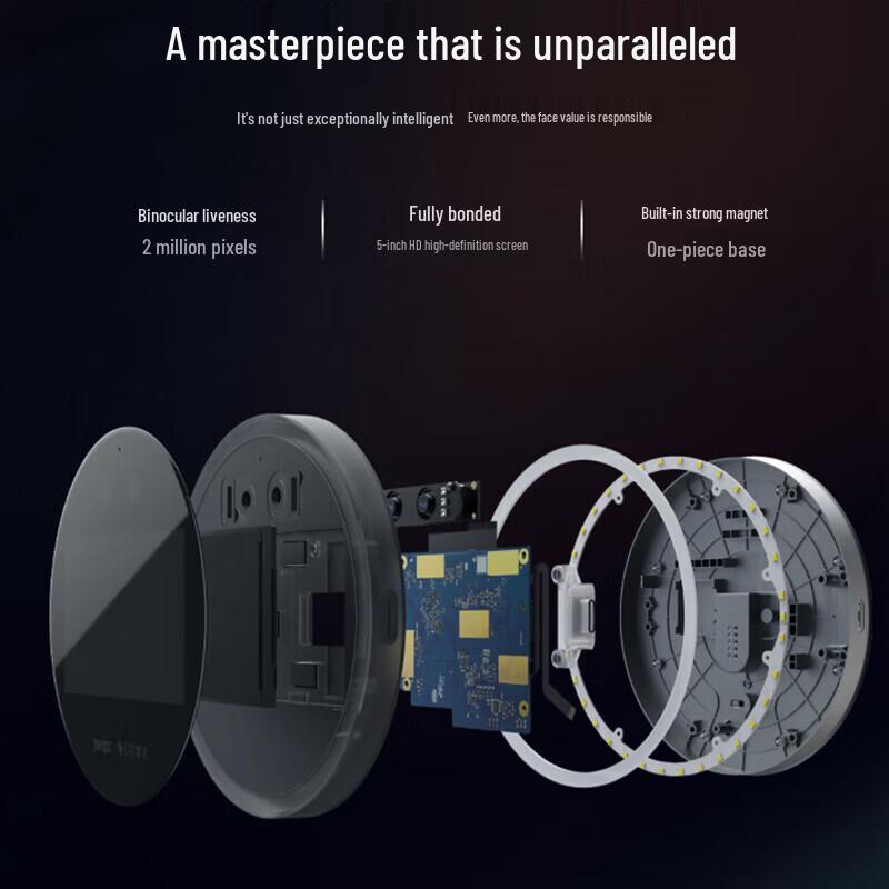 DingTalk M2 Pro Face Recognition Time Clock CN Plug (adapter Included)