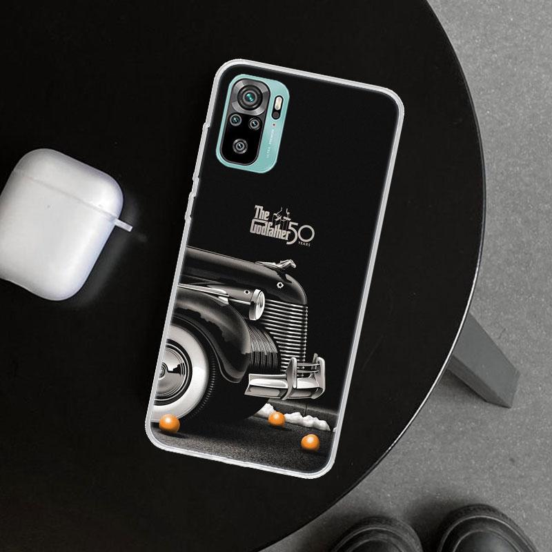 The Godfather TV Phone Case Cover for Xiaomi Redmi Note 15 14 13 12 11 Pro Plus 14S 12S 11S 11T 11E 10S 10 Customized Fundas Red