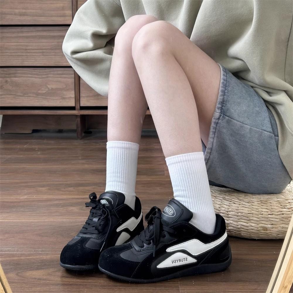Student summer beautiful breathable trend comfortable casual moral training shoes ins street shot American couple men's and women's board shoes