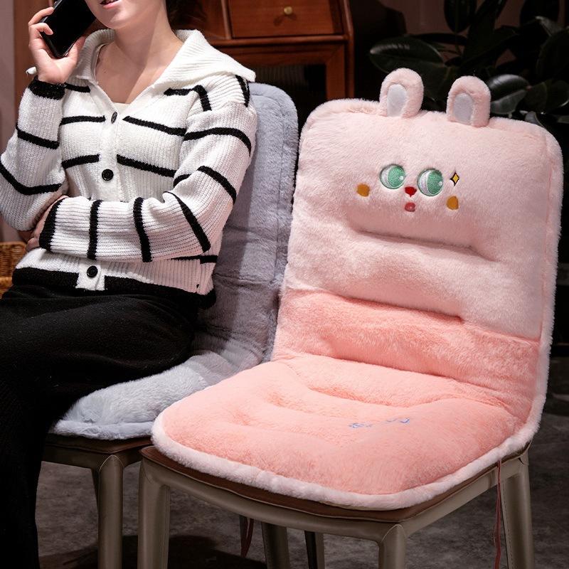 Cartoon Animal Imitation Rabbit Cat One-Piece Seat Cushion Office Seat Pillow Cushion Tatami Futon Seat Cushion