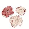 3pcs Fashion Scrunchie 3-in-1 - Bow/Polka Dot/Plaid Headband, Women's Exquisite Hair Accessories Gift Box, Hair Tie for Daily and Dinner Use