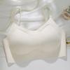 Summer Backless Bra for Women Gathering Sports Bra Collecting Accessory Breasts Anti Glare Strapless Bra Summer Seamless Bra