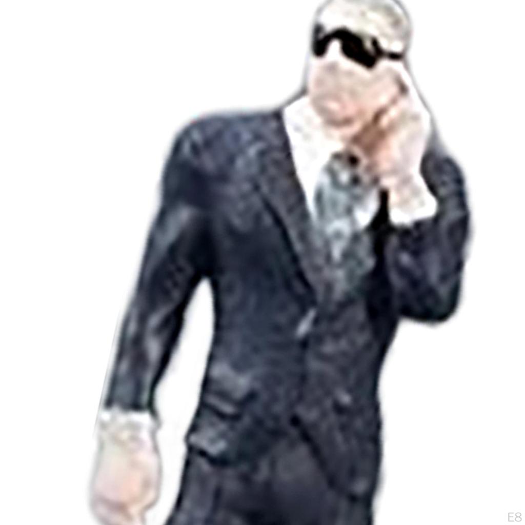 1:64 Painted Figures Diorama Layout Micro Landscape Tiny People Decoration DIY Projects