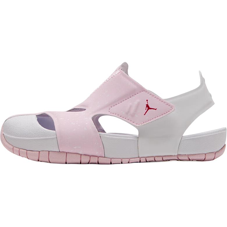 Jordan Flare Soft Comfortable Fashion Versatile Low Top Kids Sandals Kids Sandals Foam-Pink CI7849-608