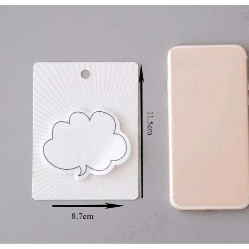 30pcs Stationery Memo Pads Cute Dialog Box Paper Sticker Sticky Note Page Marker Planner for Kids School Supplies