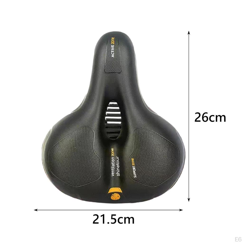 Bicycle Saddle Bike Seat Cushion Breathable Shock Absorbing Cycling for Mountain
