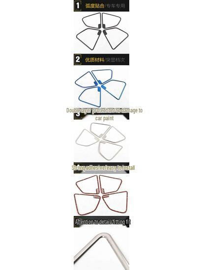 Bestune X40 Stainless Steel Speaker Cover Bright Ring Door Sticker