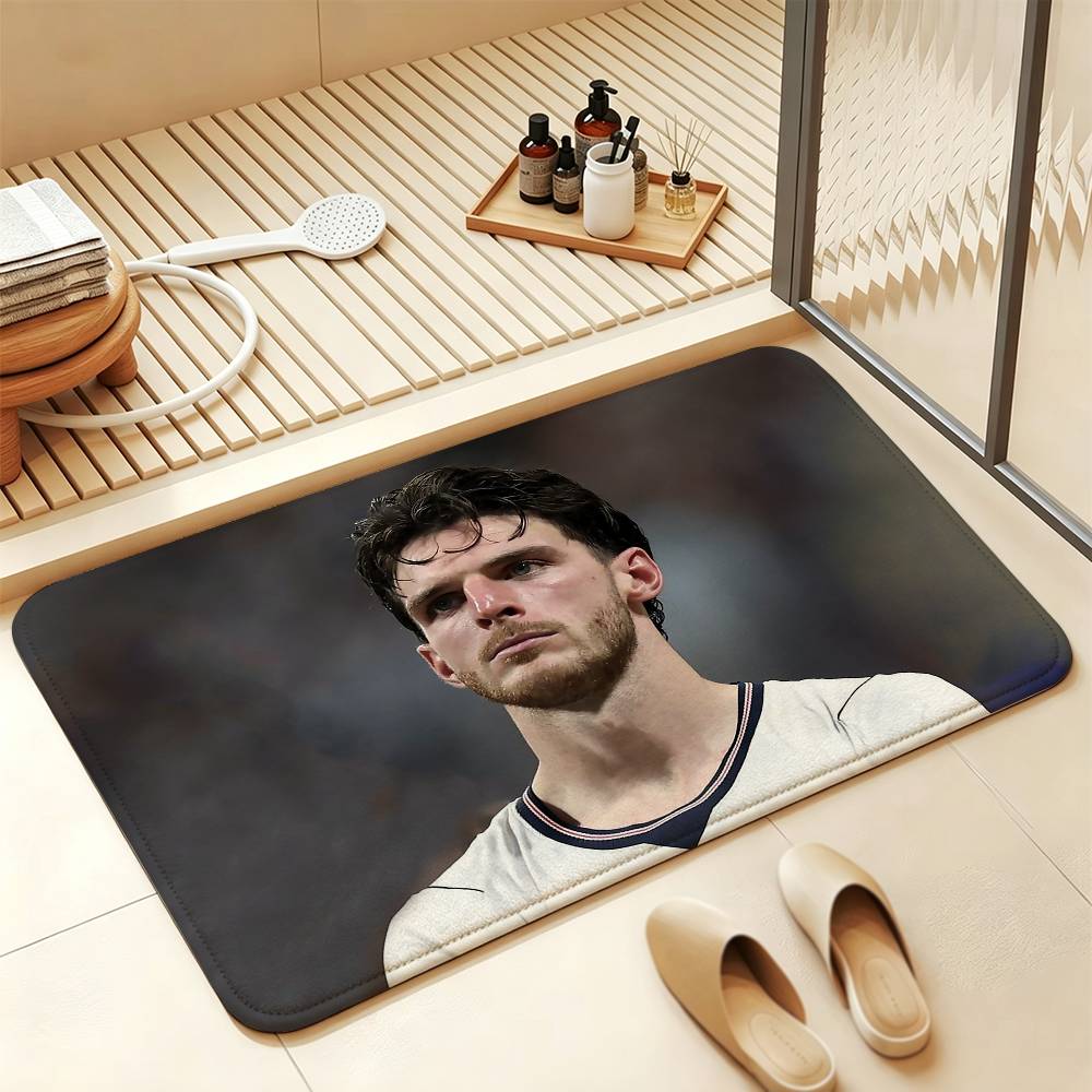 D-Declan R-Rice Football Short Plush Rug Carpet mat Machine Washable Soft Comfortable Anti‑Slip Floor Mat Home Decor