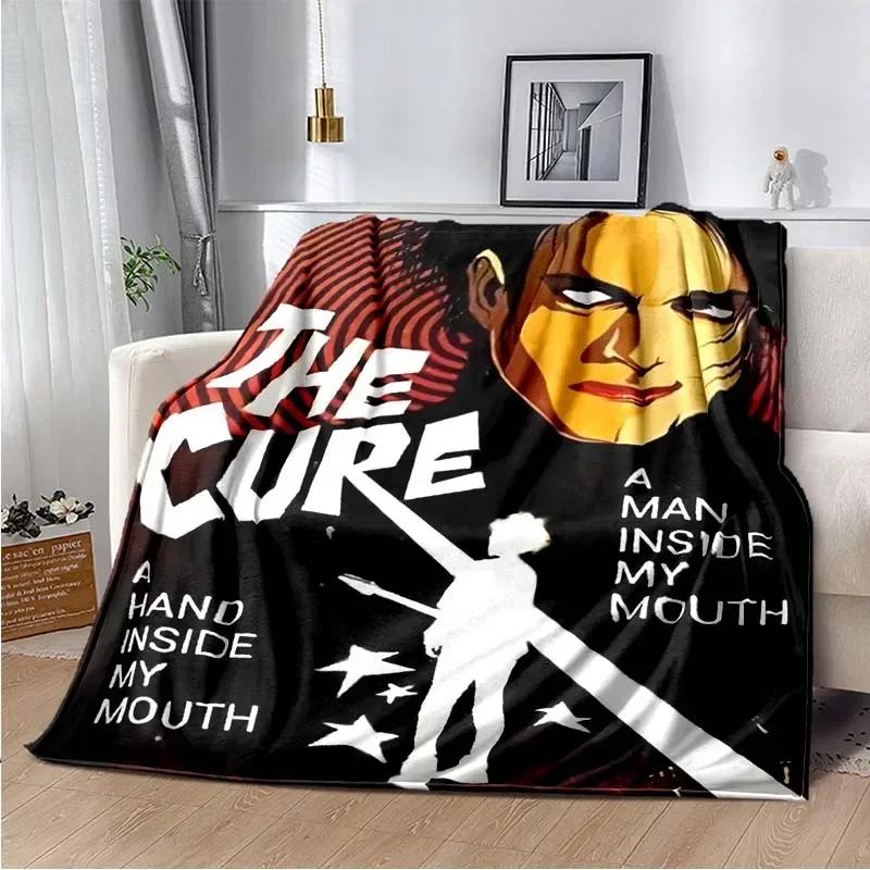 The Cure Sports Deka, Lehká Teplá Izolace Pohovka Postel Kancelář Auto Chrániče Kolen Deky, Decke, couverture, stragulum