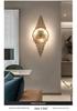 Elegant Crystal Wall Lamp: Minimalist Design for Bedrooms, Living Rooms, Stairs, and Hallways