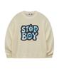 HOODHOOD Star Boy Flocked Knit Ivory