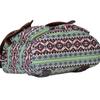 Leisure Time Ethnic Style Pattern School Bags Canvas Large Capacity Backpack Bags Travel Backpack Student