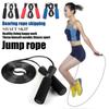Folding Jumping Rope Foam Handle Antiskid Skipping Rope Wear Resistant Anti Shaking PVC Skipping Rope Fitness Accessories
