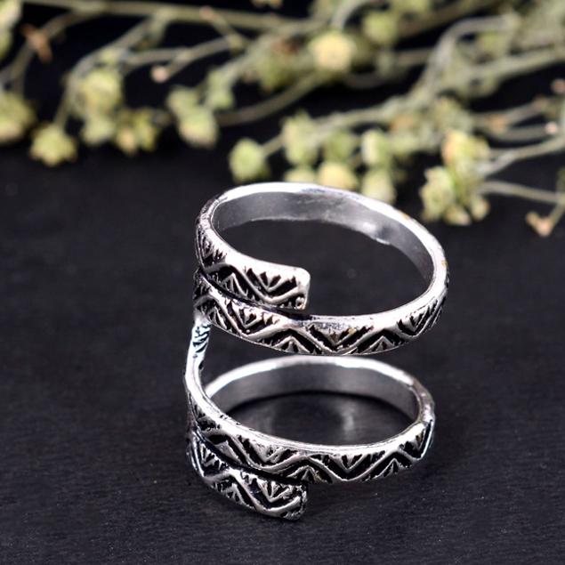 

Handmade Solid Silver Arthritis Ring – Therapy Ring for Thumb, Finger Joint Pain Relief, and Daily Wear Comfort 12 срібний