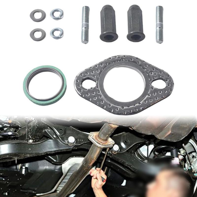 50-150CC Engine Exhaust Pipe Screw Kit Exhaust Pipe Rust Nut Gasket For GY6