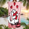 Simon'S Cat Fashion Beach Towel: Ideal for Summer Adventures Soft, absorbent and quick drying suitable for swimming and bathing