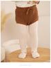 Newborn White Footed Tights: Autumn/Winter Velvet Thickened Big Butt Style for Baby Girls