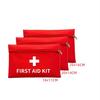 Waterproof Oxford Fabric First Aid Kit Bag, Portable Red Medical Storage Bag for Home Hospital Emergency Supplies