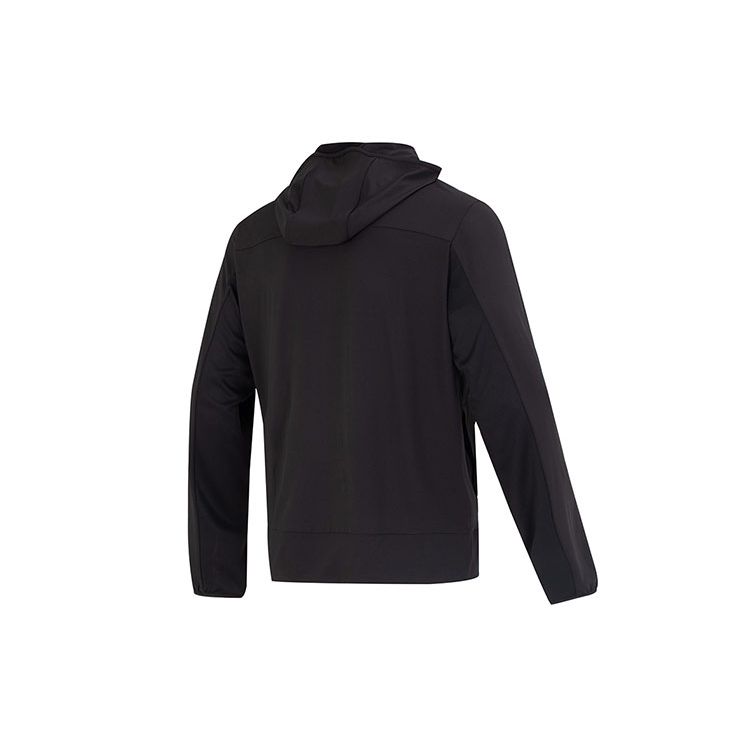 Puma Logo Printed Casual Hooded Jacket Unisex Tops Black 678006-01